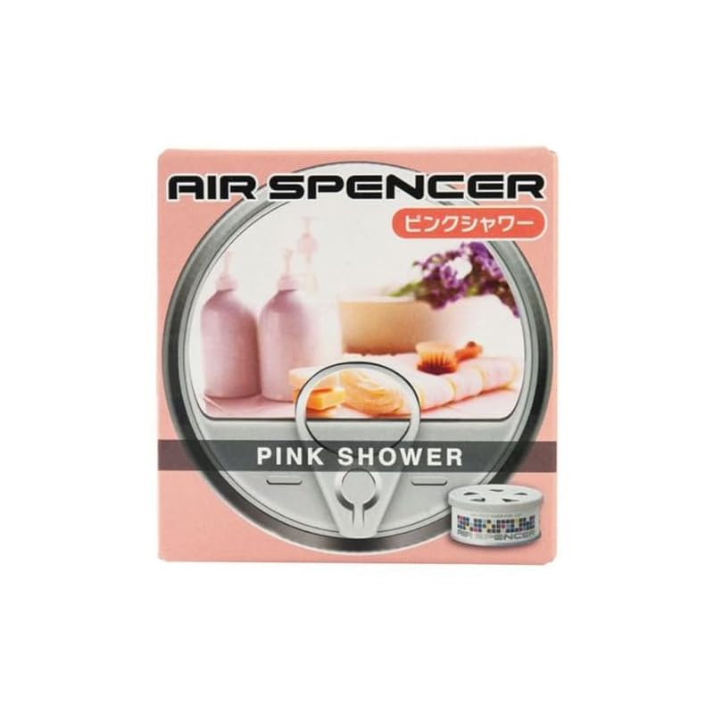 Air Spencer (Eikousha) Car Air Freshener Cartridge, Stand Type, Refill, Pink Shower, 40g, A42