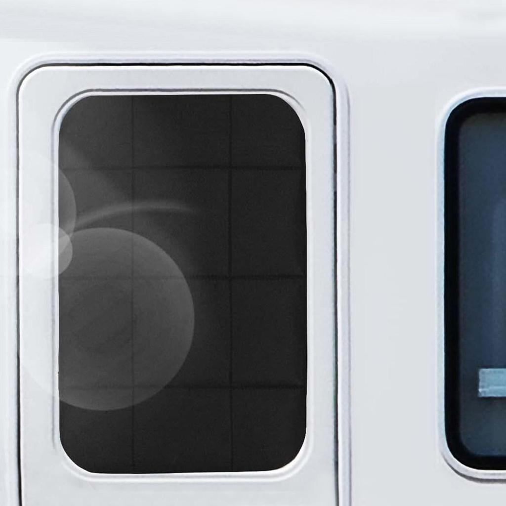 Trailer Door Window Shade Foldable Waterproof Protector Oxford Cloth Portable RV Window Cover For Camping Picnic Travel Road