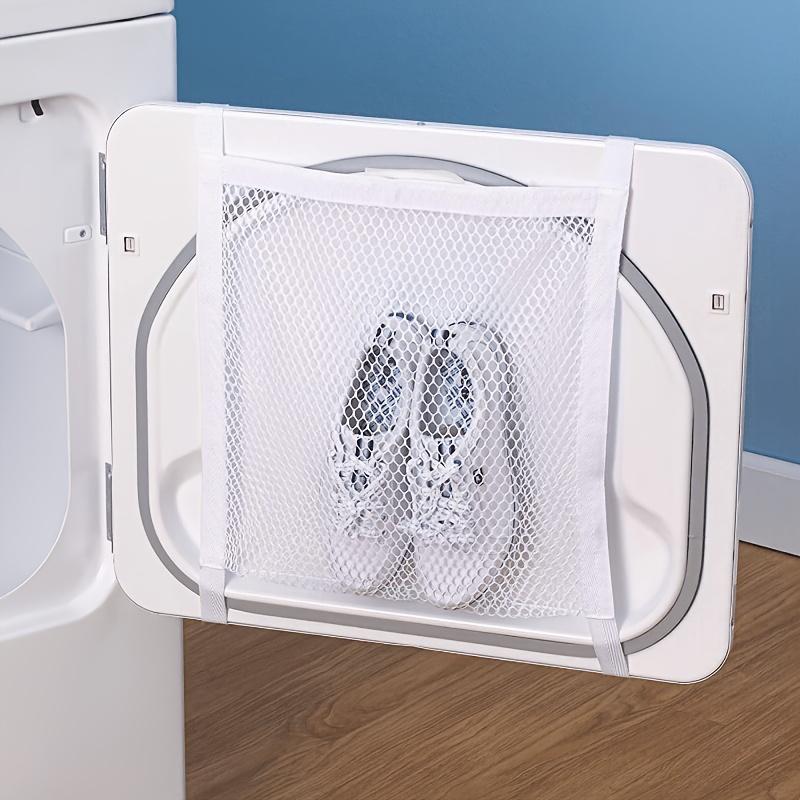 Sneaker Drying Bag with Elastic Strap,Durable Shoe Washing Bag, Sneaker Washing and Drying Mesh Bag Washing Machine Drying Bags for Shoes and Clothing