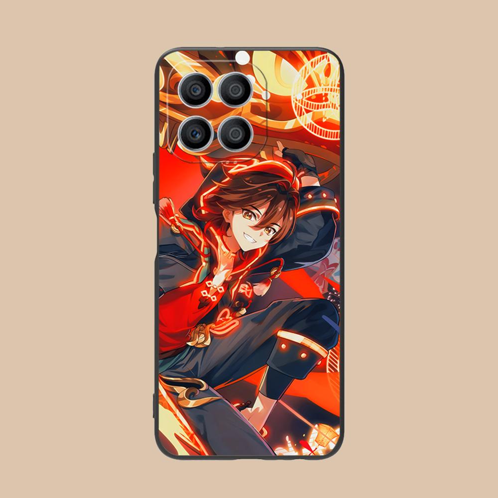 Game GI Gaming Mobile Phone Case for Honor 90 80 70 60 50 30 20 10 9 8 7 Pro S SE Lite 5G Colorful Printing Cover Luxury Cover