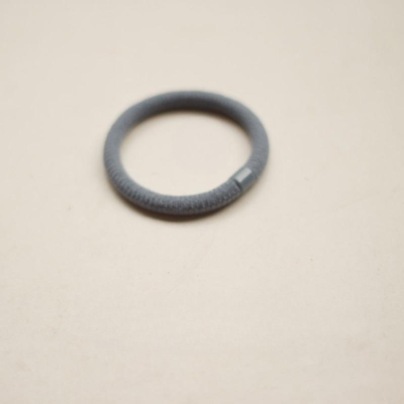 Continuous Hair Loops, Hair Ties, Flocking, Simple and Hair-safe Rubber Band Leather Case Accessories for Children and Adults