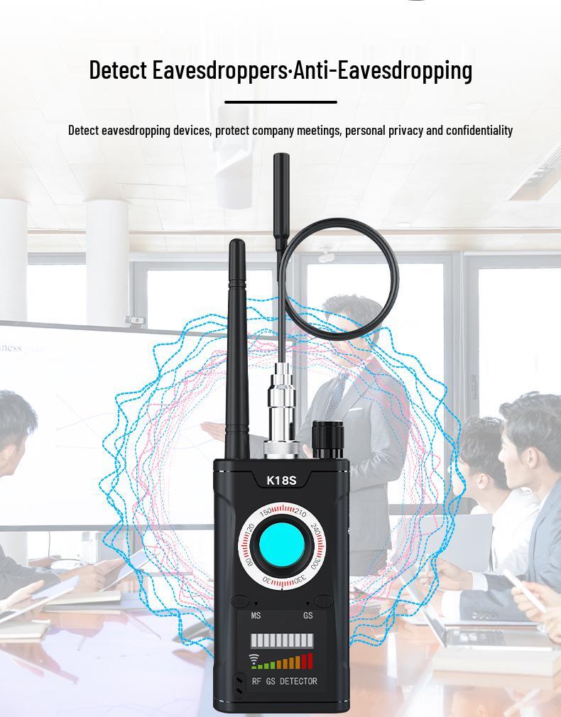 K18S Multi-Function Privacy Protector: Anti-Spy, Anti-Eavesdropping, Anti-Monitoring, GPS Anti-Positioning Detector.