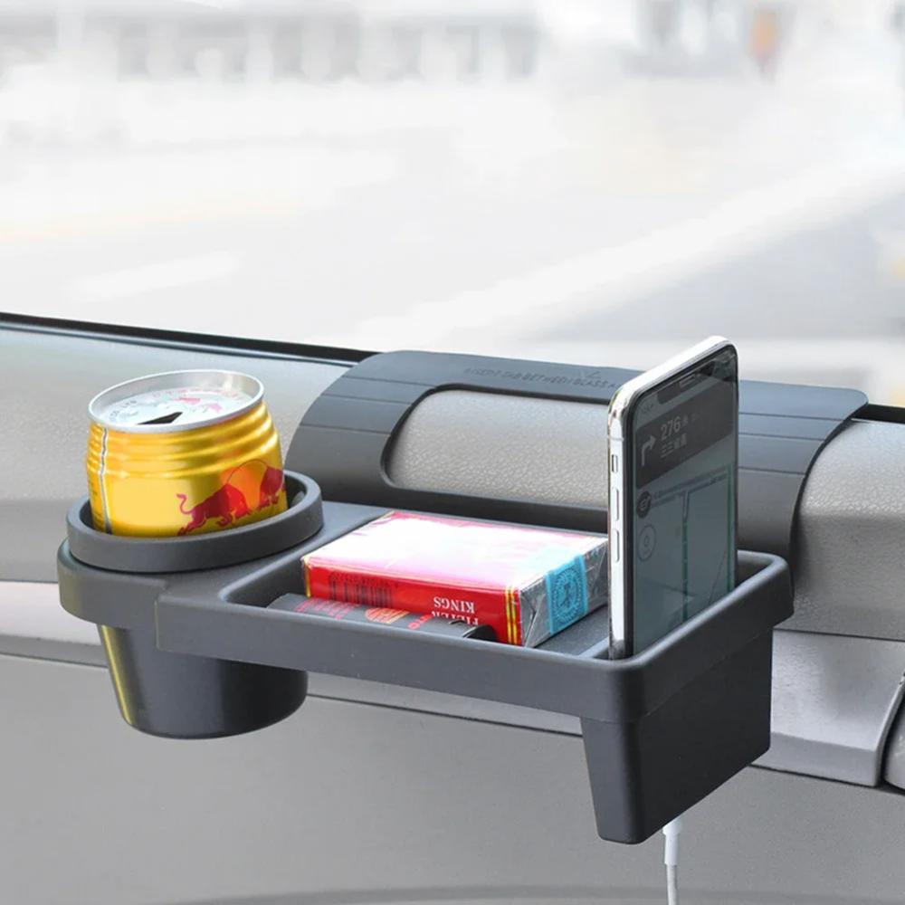 Car Cup Stand Phone Holder Mount Tray Side Door Window Storage Barrels Pocket Hanging Storage Racks For Vehicle Car Accessories