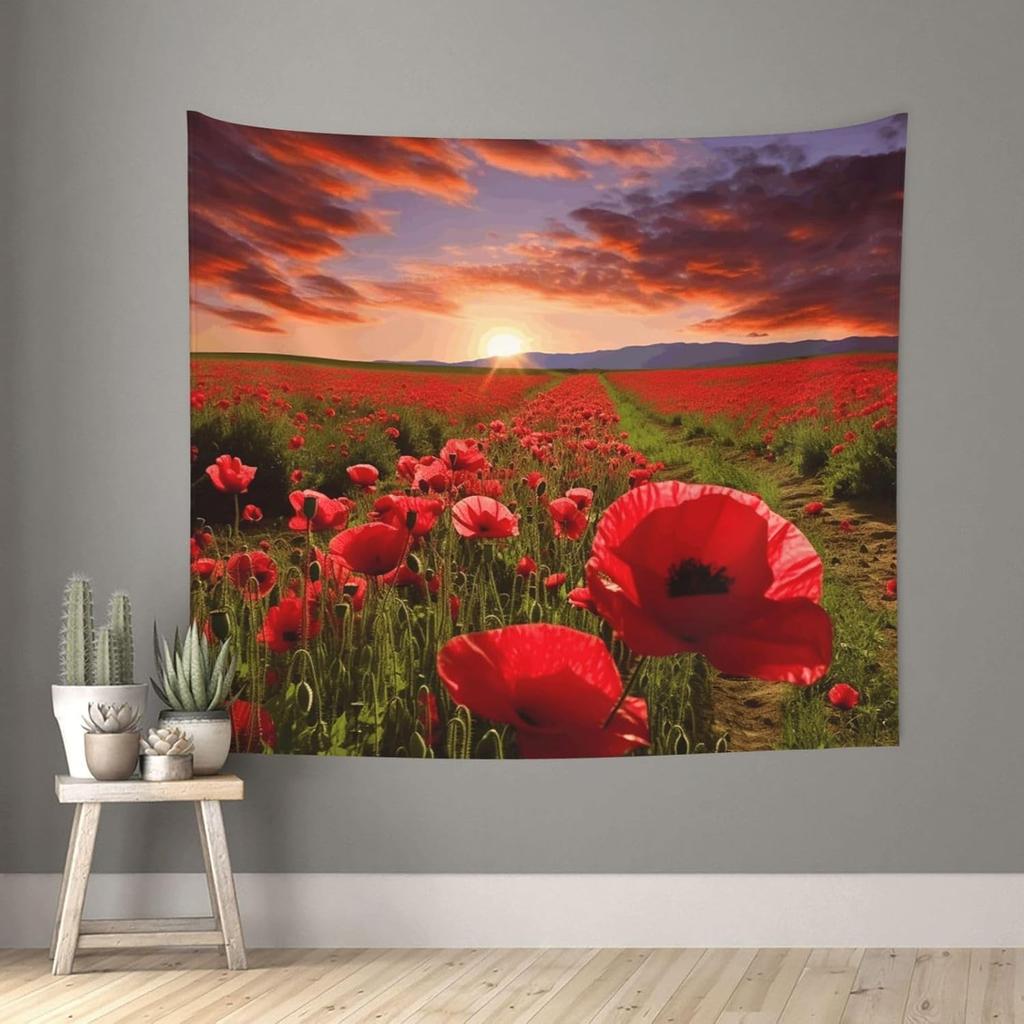 Hanging For Living Room Retro Skull And Roses Tapestry Modern Art Wall Blanket Aesthetic Tapestrys Indoor Outdoor Tapestries