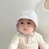 Soft Baby Fetal Cap Wide Brim Newborn Sun Hat Breathable Infant Bonnet Hat  Girls/boys