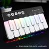 Mini-Klavier Elektronische Tastatur Mini Elektronische Orgel Tragbares Klavier Niedlicher Gamer Benutzerdefinierter Lernspielzeug für Kinder Geschenk