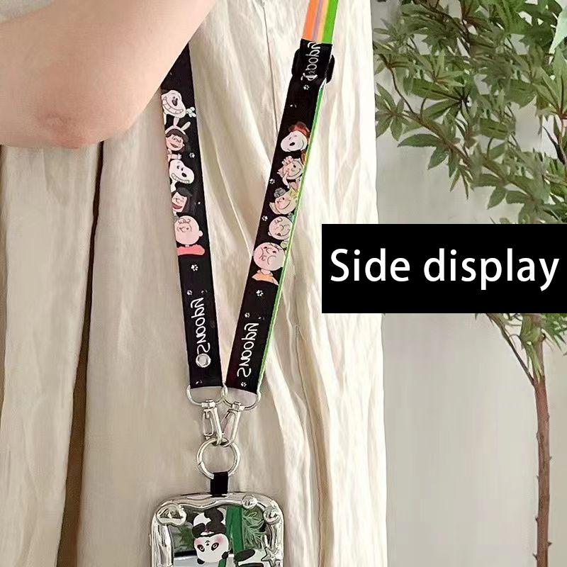 Šňůrka na mobil, může být přes tělo. Použitelné pro všechny druhy mobilních telefonů a klíčové dokumenty