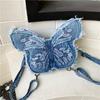 Butterfly-shaped Bag Can Be Worn As a Shoulder Bag or Backpack; Lightweight and Portable, Suitable for Outdoor Travel and Daily Commutes.