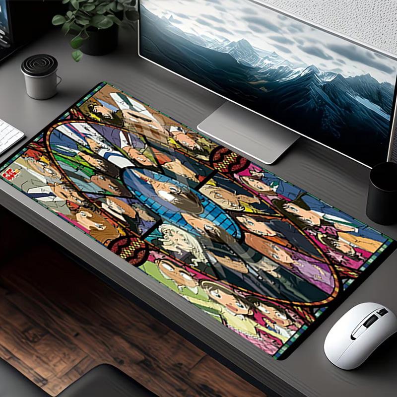 Anime Print Mouse Pad, for Keyboard Pad Laptop PC Mat for Office Home Use, Desk Decor, Perfect Birthday Gift for Gamers