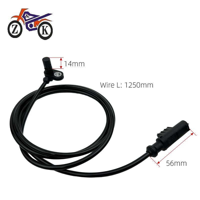 Motorcycle ABS Wheel Speed Sensor for BMW S1000RR S1000R F700GS F800GS F850GS 34527715117 Front Rear Wheel Speed Sensor