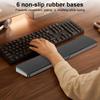 Keyboard Wrist Rest with Storage Case Ergonomic Keyboard Pad Desktop Storage Box for Laptop Office Computer