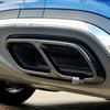 Mercedes-Benz C-Class Stainless Steel Exhaust Tip Frame (4-outlet, Black/Silver, 22 Models)