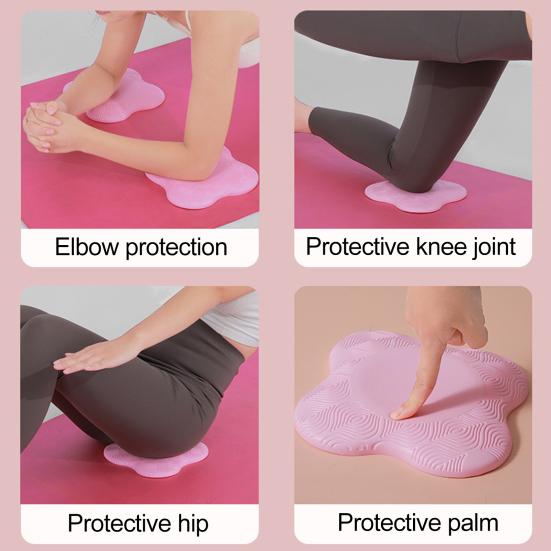 1 pár jógových chráničů kolen extra silné protiskluzové sportovní polstrování pro úlevu od bolesti muži ženy plank pilates ochrana loketního kloubu podložka pro klečení fitness vybavení