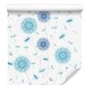 Dandelion Ornament Wallpaper for Living Room and Bedroom 50x1000