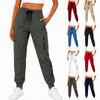 Women's  Sweatpants Fall High Waisted  Pants Drawstring Workout Joggers With Pockets