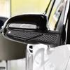 Real Carbon Fiber Side Rearview Mirror Cover Trim Strip For Hyundai Kona N 18-23