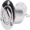 Stainless Steel Keyless Cap 38mm Boat Fuel Cap Solid Gas Filler Neck  Yacht Fuel System Refit