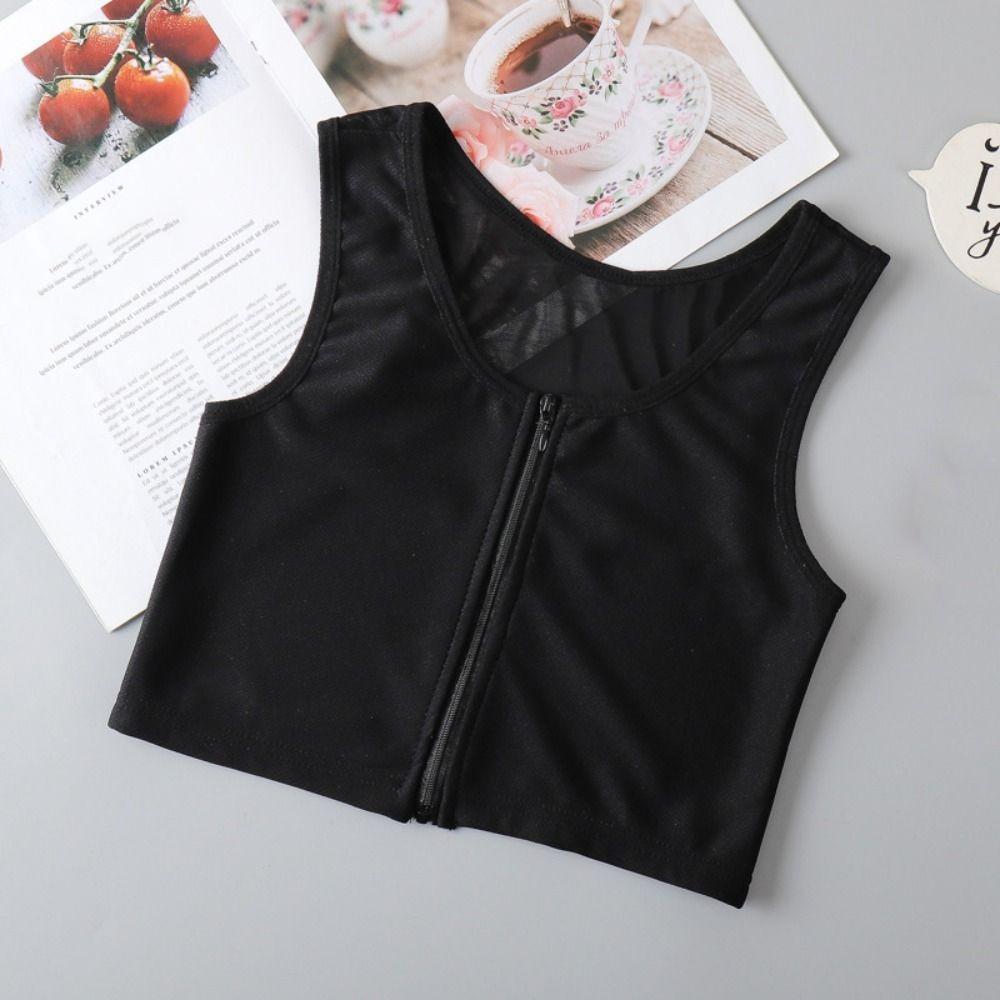 Slim Fit Seamless Shapewear Mesh Thin Underwear for Women Intimates Chest Binder Shapers Seaside