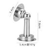 1PCS Stainless Steel Door Stopper Bathroom Magnetic Door Stop Heavy Duty Floor Wall Mount Wind-Proof Door Holder Hardware 2025