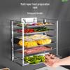 Folding Wall-Mounted Kitchen Prep Rack