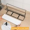 2-Tier Cup Mug  Drying Rack Kitchen Countertop Drainer with Drainboard Utensil Holder Rust-Proof Dish Mug Drying Storage Shelf