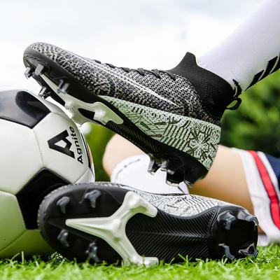 Heißverkaufende Fußballschuhe Herren Fußballschuhe TF/FG Kinder Verschleißfeste Trainingsschuhe Outdoor Rutschfeste Sneaker Größe 33-46
