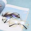 Vintage Altın Kare Çerçeveli Gözlük Erkek Kadın Güneş Gözlüğü Retro Kare Optik Lensli Gözlük Şeffaf Lensli Gözlük Oculos
