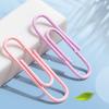 160/500 Pcs Color Paper Clips Office Supplies Paper Clip Large File Bookmark Paper Clip Organizer Stationery
