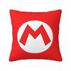 Marios  Game Cartoon Pillow Case Cushion Cover Creative Polyester Decor Pillowcase for Seat 18"