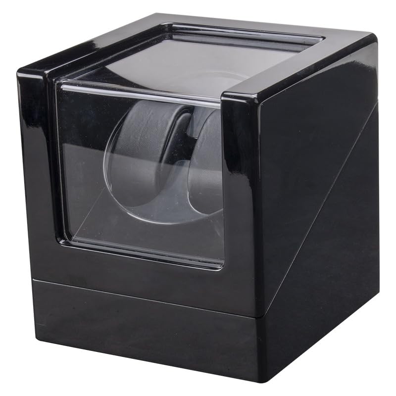 

BEGOALD Подзаводчик часов с бесшумным автоматическим двигателем Mabuchi с LED подсветкой, Подзаводчик на 2 часов, Подсветка, Работа, Отключение, (Черный, Маленький) чёрный