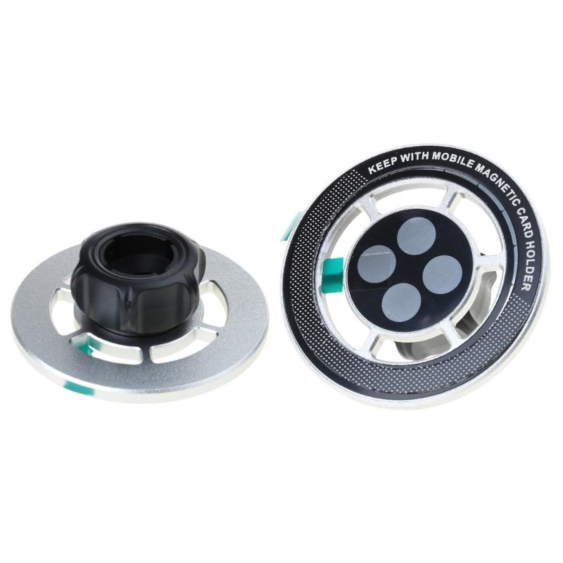 Rotating Magnetic Phone Car Mount with Reinforced Metal Clip Enhancing Stability Compatible for Vehicle Air Vent Systems
