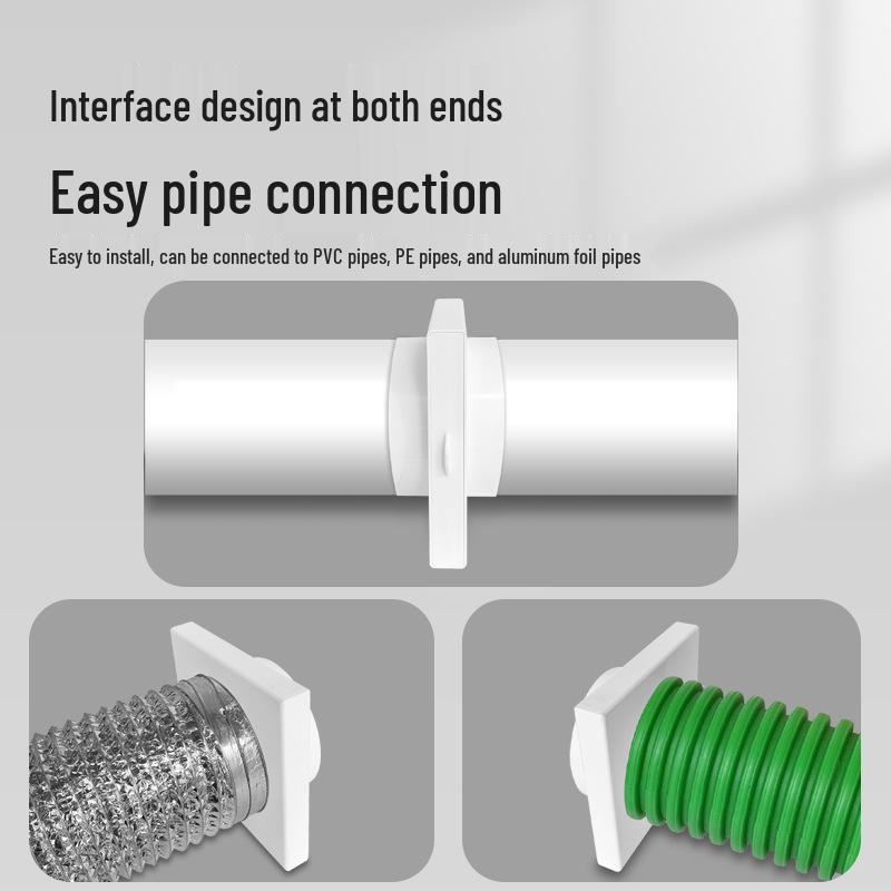 Ventilation Inlet Filter with Anti-Mosquito Mesh
