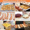 Stainless Steel Cooling Rack Dense Wires Grill Rack New Barbecue Cooking Mesh Shelf  Baking