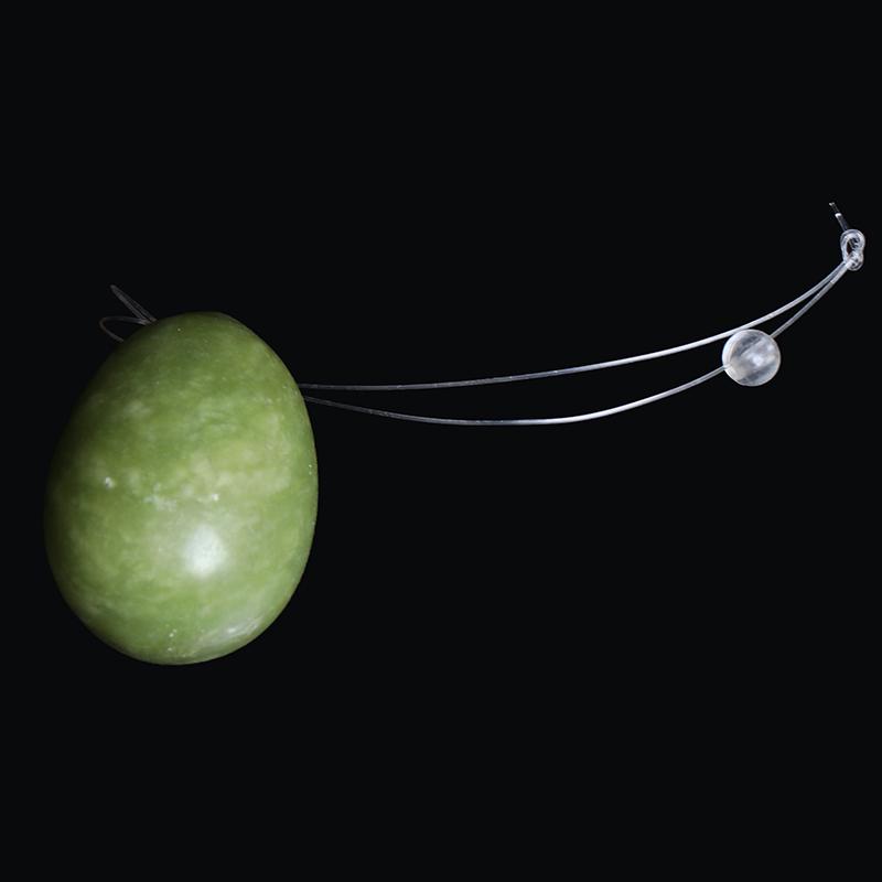 Natürliche Jade Ei Frauen Beckenboden Muskel Übung Straffung Vaginal Ball
