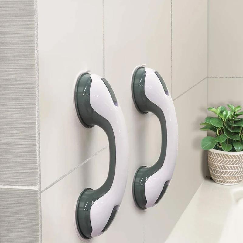 12Pcs Safety Helping Handle Anti Slip Support Toilet Bathroom Safe Grab Bar Handle Vacuum Sucker Suction Cup Handrail