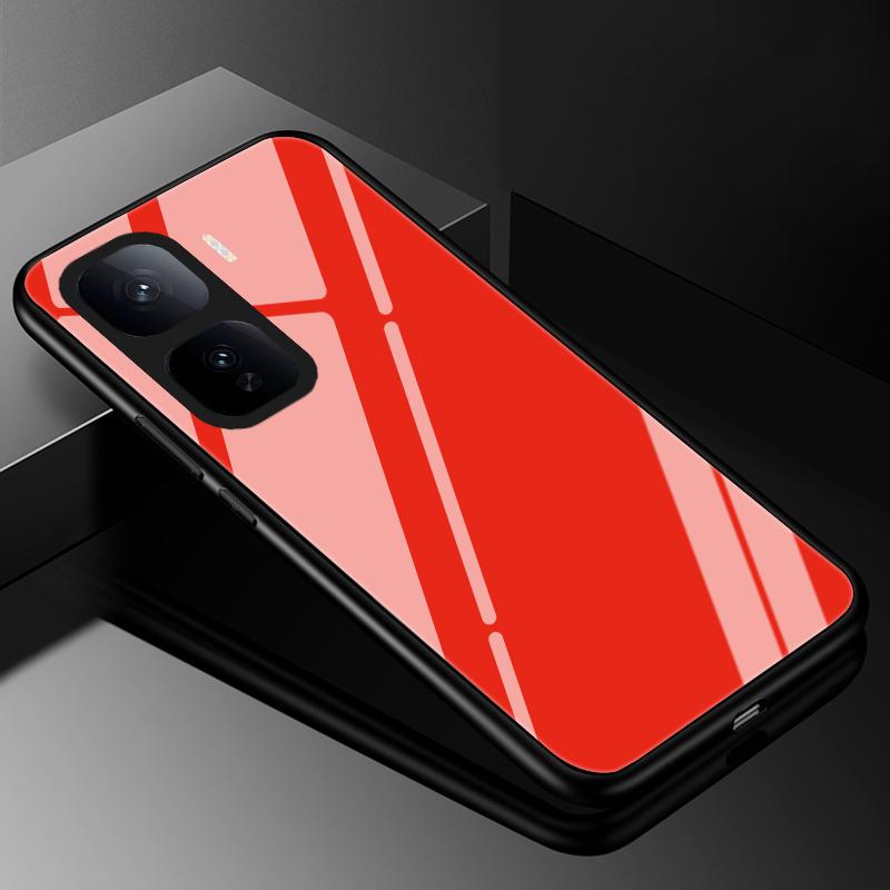 Tempered Glass Phone Case For vivo iQOO Neo 10 Pro Luxury Hard Back Bumper Cover for Vivo iQOO Neo 10  Capa Neo10 / Neo 10Pro