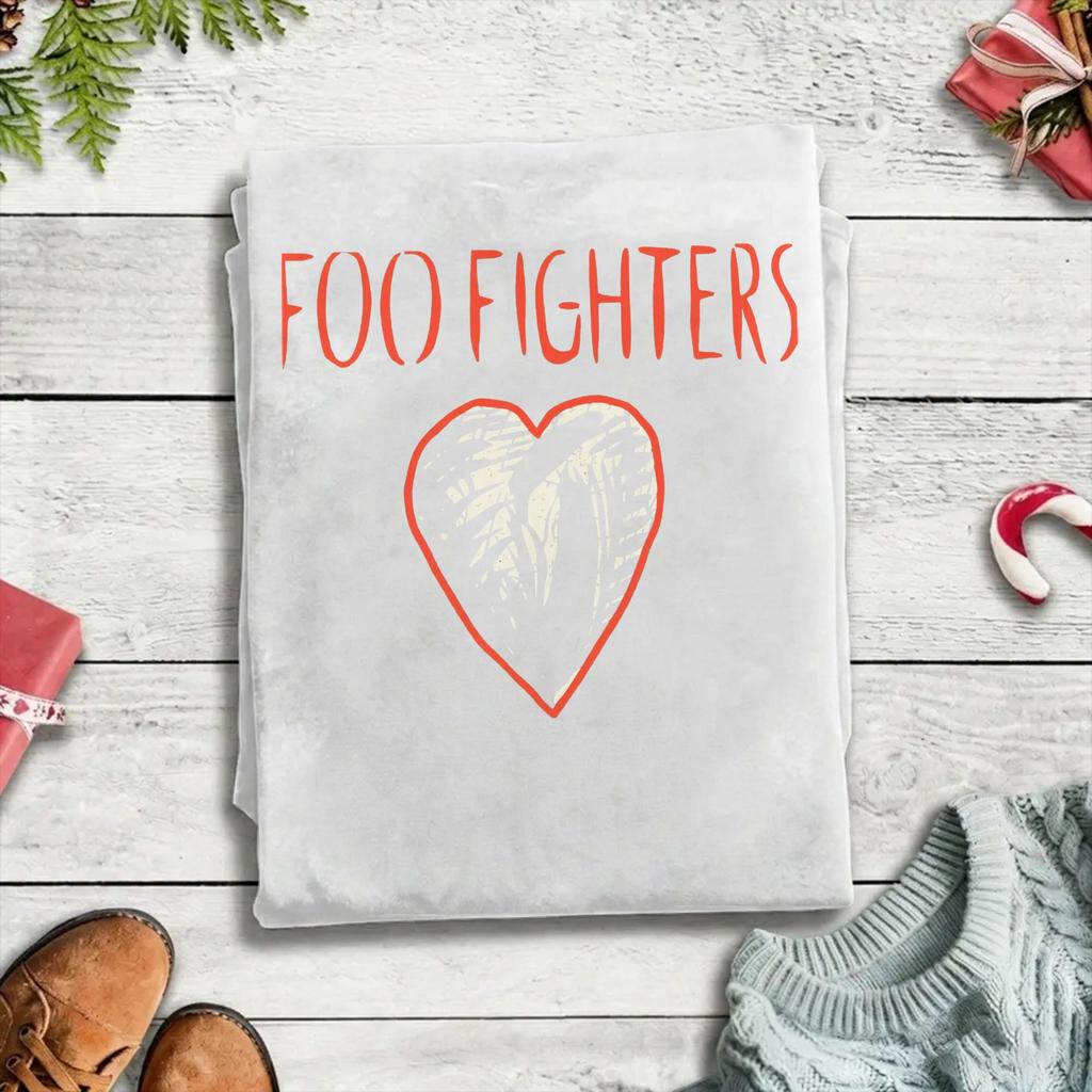 FOO FIGHTERS One By One Unisexs T Shirts Vintage Tee Shirt Short Sleeve O Neck TShirt Cotton Plus Size Clothes
