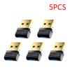 1-5PCS 6.0 Adapter USB BT Adapter Plug and Play Wireless BT Transmitter Receiver for PC Mouse Keyboard Headphones Speakers