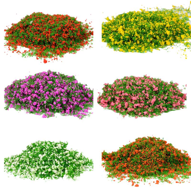 Realistic Model Static Grass Powder 60g DIY Flocking Material Scenery for Sand Table Railway Train Landscape Projects