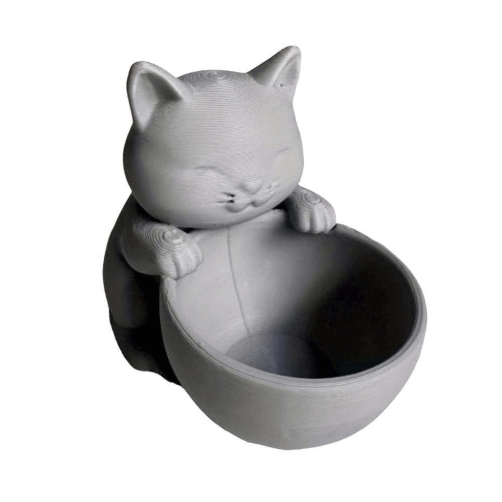 Garden Decor Cat-Shaped Planter Pot Ornaments Cacti Plant Pot Cute Succulents Pot Desk