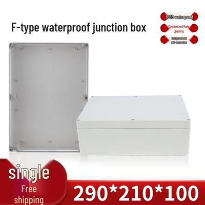 Waterproof Plastic Junction Box for Electronic Instruments, Anti-Corrosion 36#, Outer Dimensions: 290x210x100mm