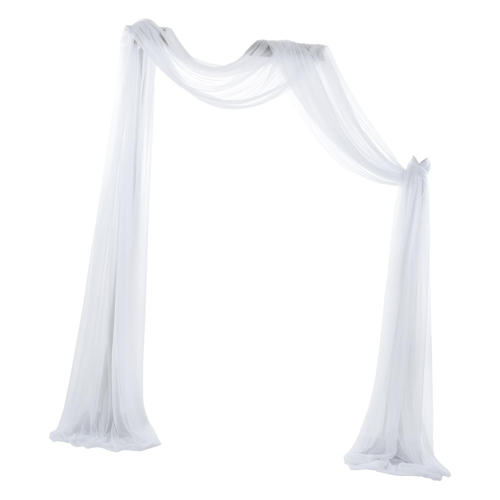 

Polyester Fiber Arch Drape Arbor Drapery for Ceremony Photo Backdrop Wedding