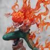 26cm Naruto Might Guy Figure Ten Years of Shinobi Anime Action Figure With Light Immortal Sitting Pvc Model Collection Toy Gift