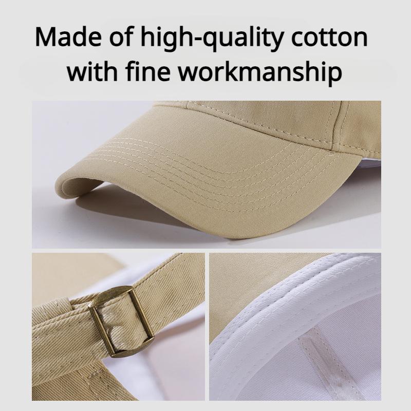 New Large Size 65Cm Solid Color Cotton Baseball Cap Man And Women Four Seasons Outdoors Adjustable Snapback Hip-Hop Hat