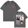Rapper Beele Merch Tshirts Unisex Unisex Clothing High Street Fashion Trend T Shirt Summer Casual 100cotton Short Sleeve Tshirt