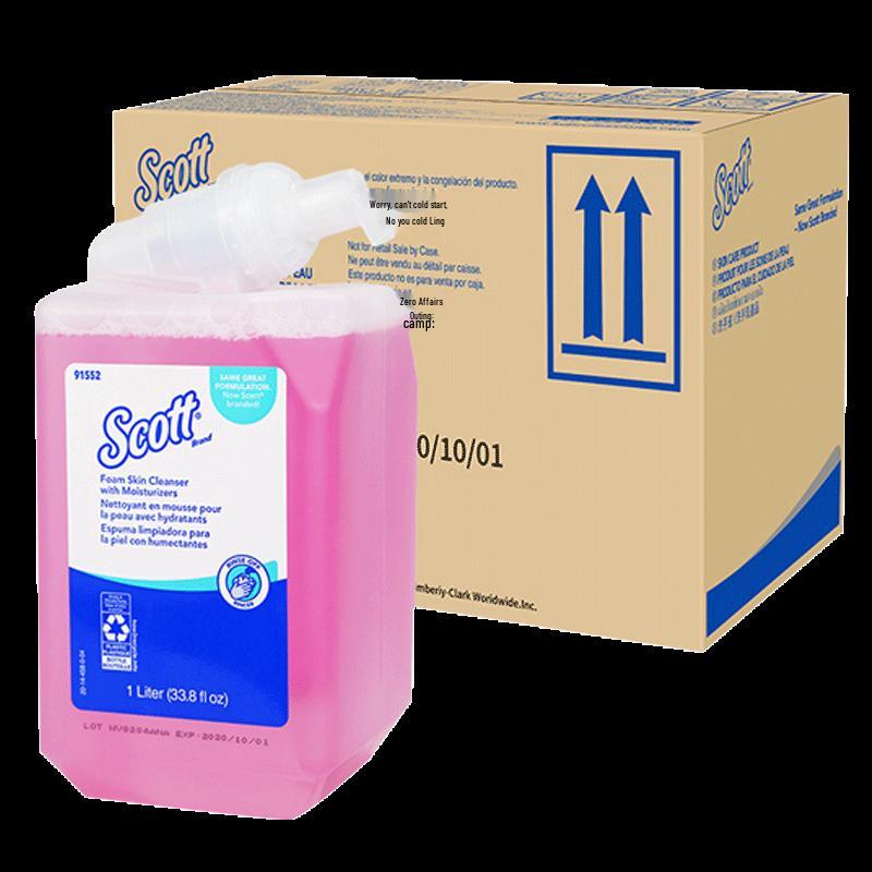 

Scott Moisturizing Foam Hand Soap, Pink Floral Scent, 1L (6-pack)