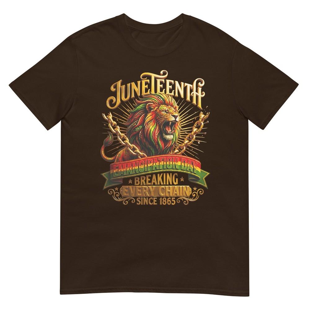 Juneteenth Breaking Every Chain Since 1865 Black Freedom Unisex Tshirt