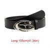 Fashion PU Leather Women's Leisure Belt Luxury Design Maillard Style Pin Buckle Waistband Trendy Versatile Trouser Dress Belts