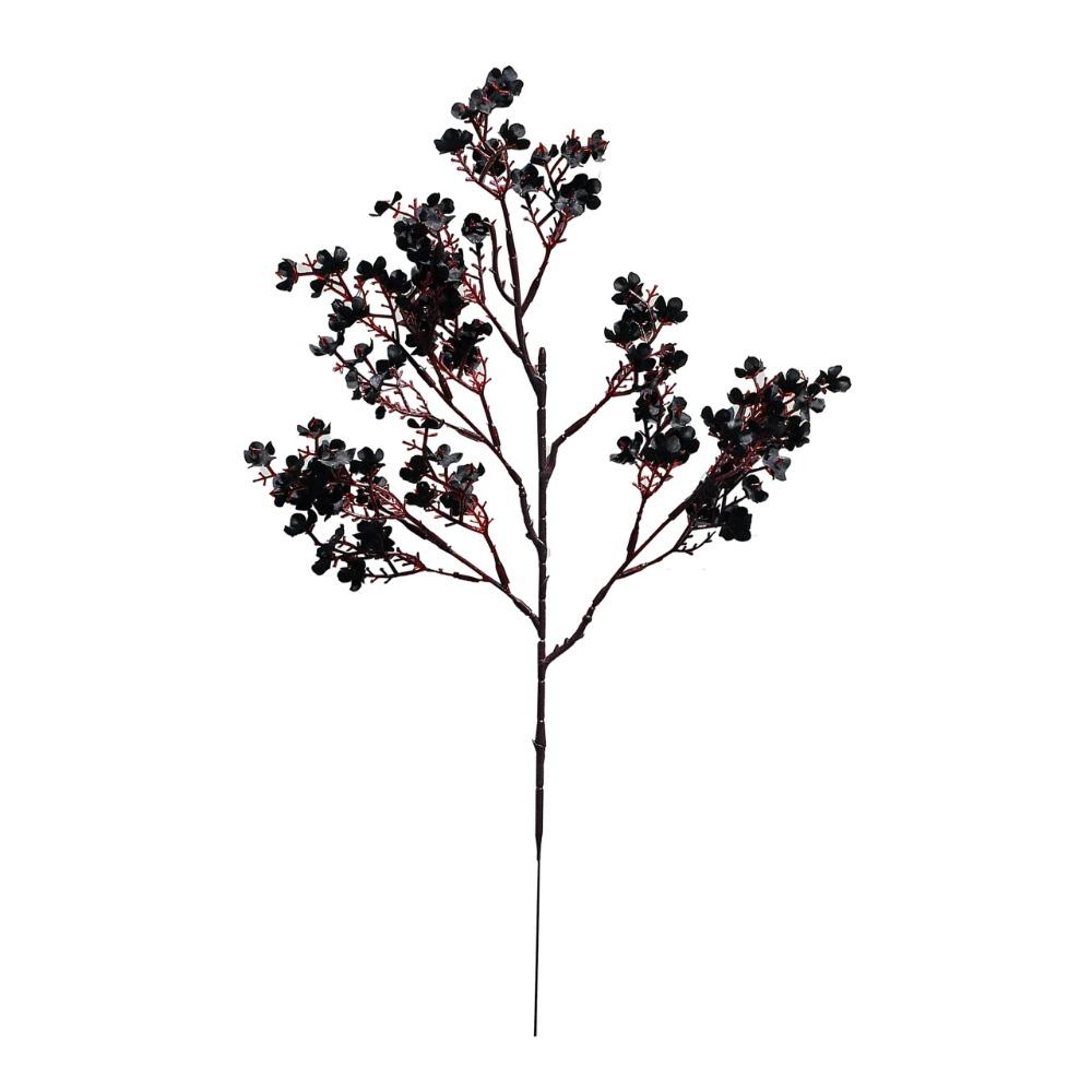 

Черные Искусственные Цветы Цветы Вишни Гипсофила Искусственные Растения DIY Свадебный Букет Вазы для Домашнего Декора Искусственная Рождественская Ветка 1pcs чёрный