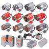 LEGO-Compatible Small Bricks MOC Technic Power Functions Motor Set for Educational Building Models